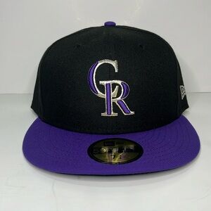 The Colorado Rockies Authentic Collection Alt 59FIFTY Fitted cap Size 7 3/4